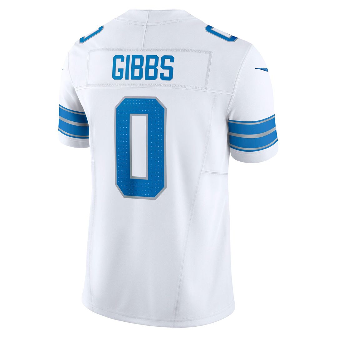 Detroit Lions Jahmyr Gibbs Nike Black 2nd Alternate Vapor F.U.S.E. Limited Jersey product image 12, provided for visual