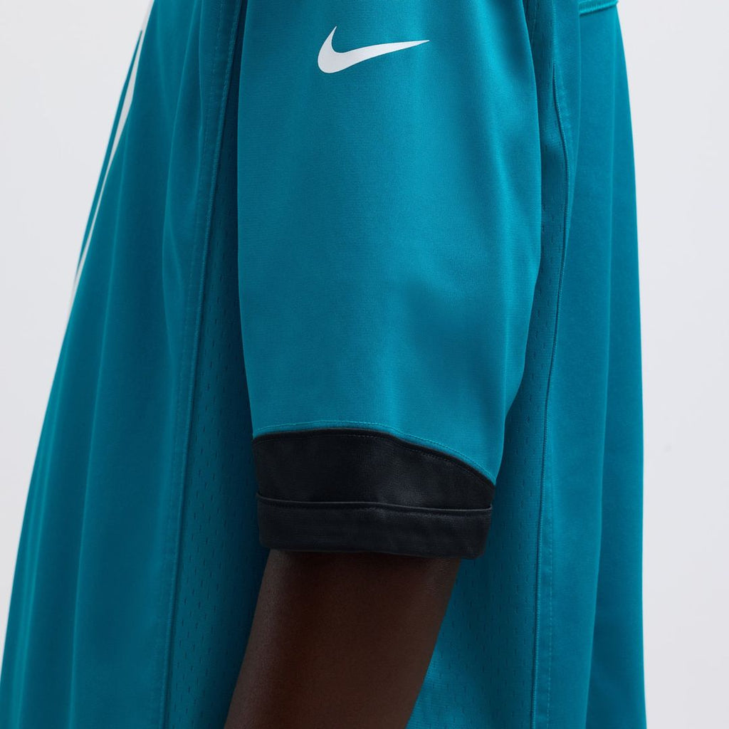 Jacksonville Jaguars Brian Thomas Jr Nike Teal Player Game Jersey product image 9, provided for visual reference and product