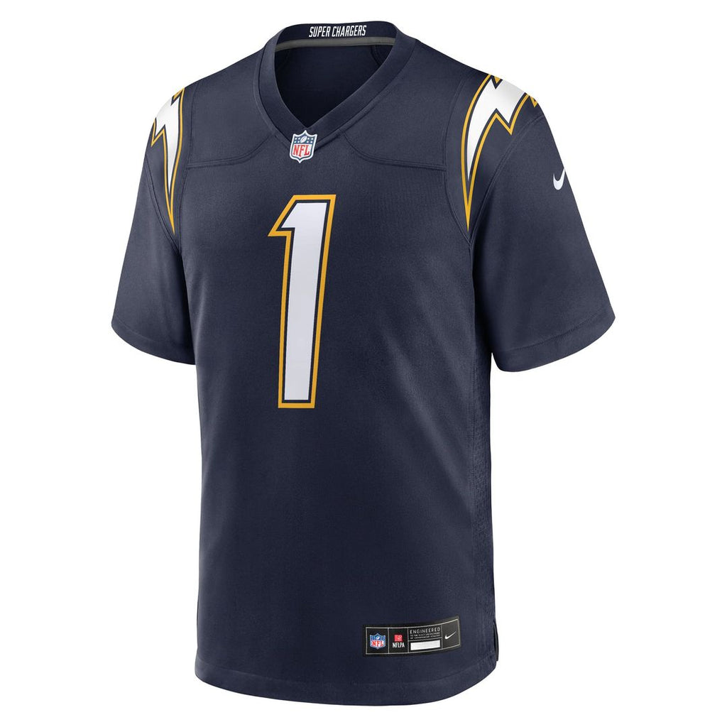 Los Angeles Chargers Quentin Johnston Nike Gold Alternate Charger Power Game Player Jersey product image 36, provided for