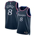 Philadelphia 76ers Nike 2025/26 City Edition Swingman Jersey - Navy - Paul George - Unisex product image 1, provided for