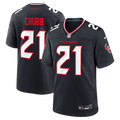 Houston Texans Nick Chubb Nike Navy Team Game Jersey product image 1, provided for visual reference and product detail review