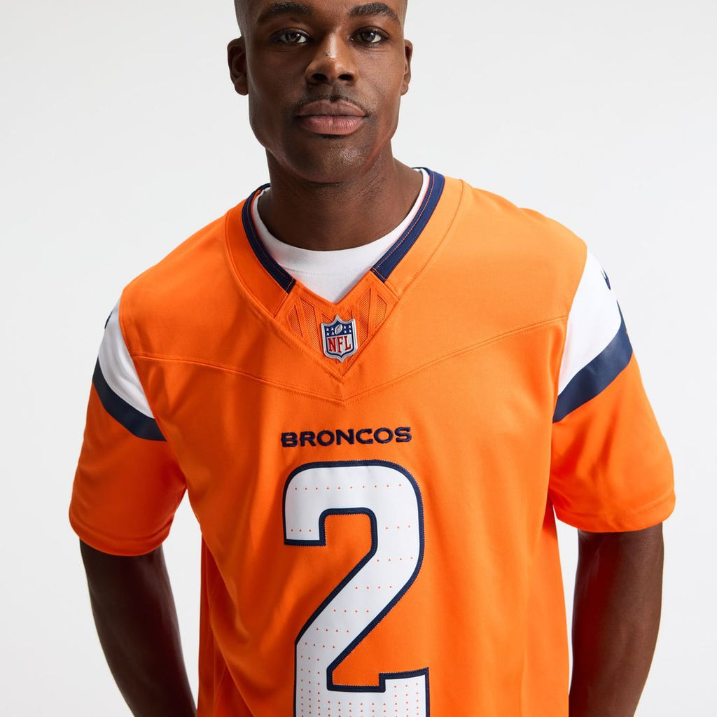 Denver Broncos Pat Surtain II Nike White Vapor F.U.S.E. Stitched Limited Jersey product image 15, provided for visual