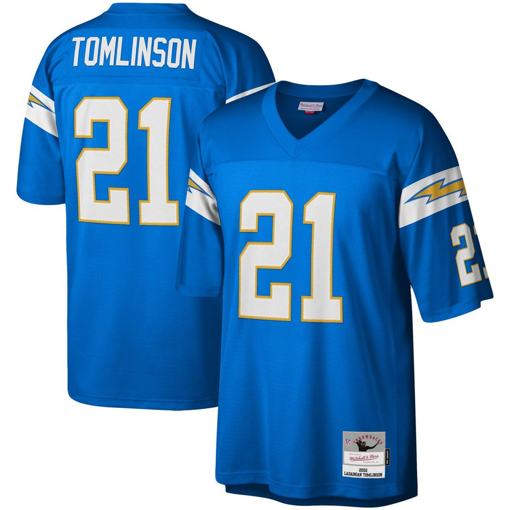 Los Angeles Chargers LaDainian Tomlinson Mitchell & Ness Powder Blue Legacy Replica Jersey product image 1, provided for