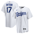 Los Angeles Dodgers Shohei Ohtani Nike White Home Replica Jersey product image 1, provided for visual reference and product