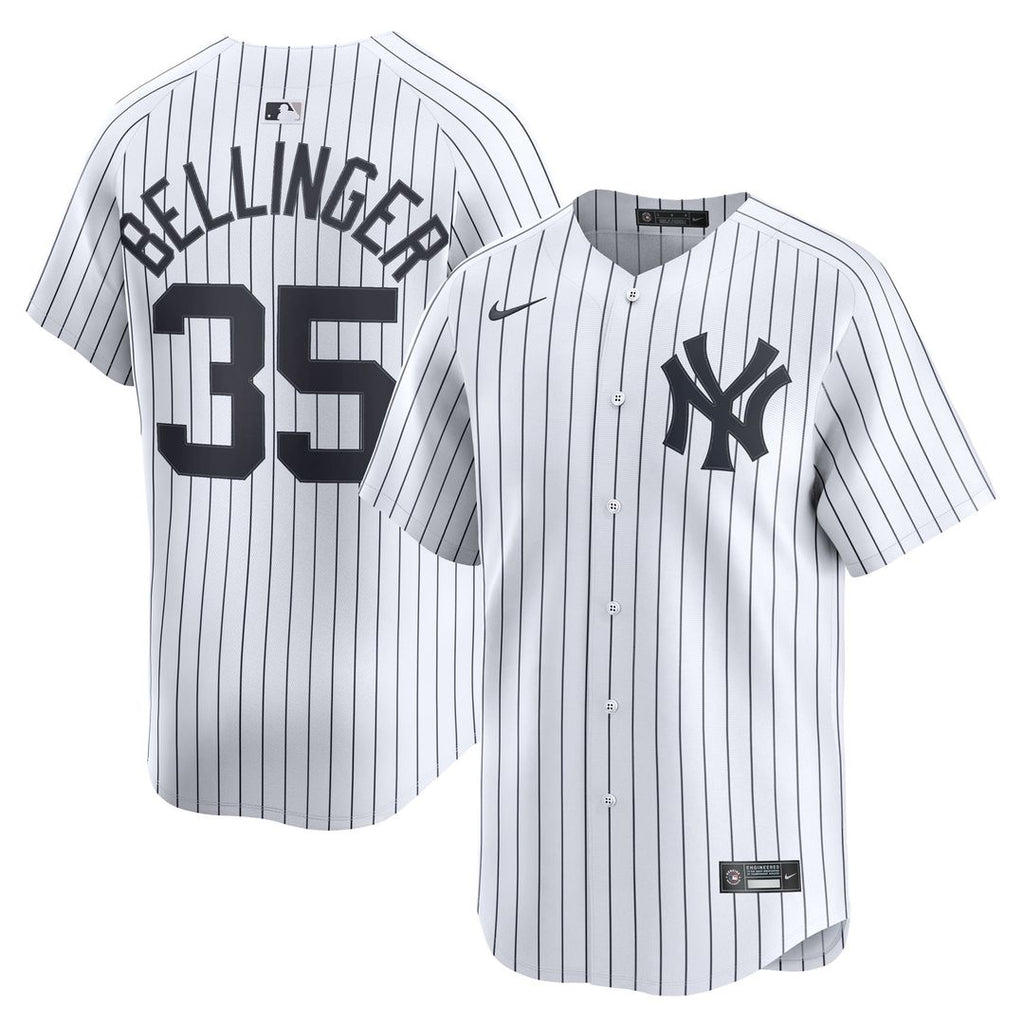 New York Yankees Cody Bellinger Nike White Home Limited Player Jersey product image 1, provided for visual reference and
