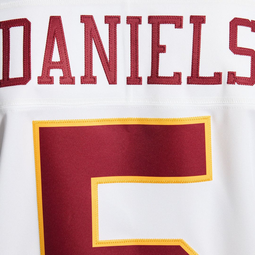 Washington Commanders Jayden Daniels Nike White Vapor F.U.S.E. Stitched Limited Jersey product image 25, provided for visual
