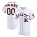 Houston Astros Nike White Home Authentic Custom Jersey product image 1, provided for visual reference and product detail