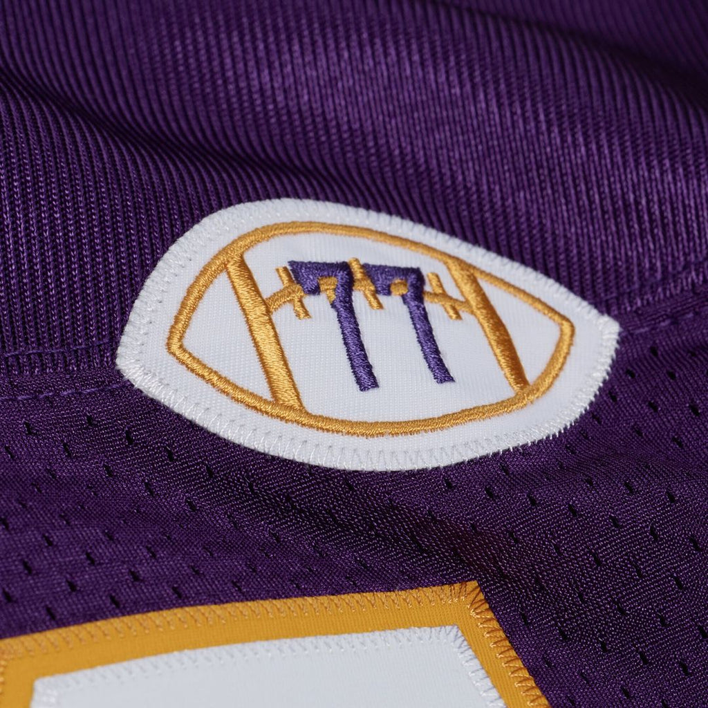 Minnesota Vikings Randy Moss Mitchell & Ness Purple 2001 Authentic Throwback Jersey product image 6, provided for visual
