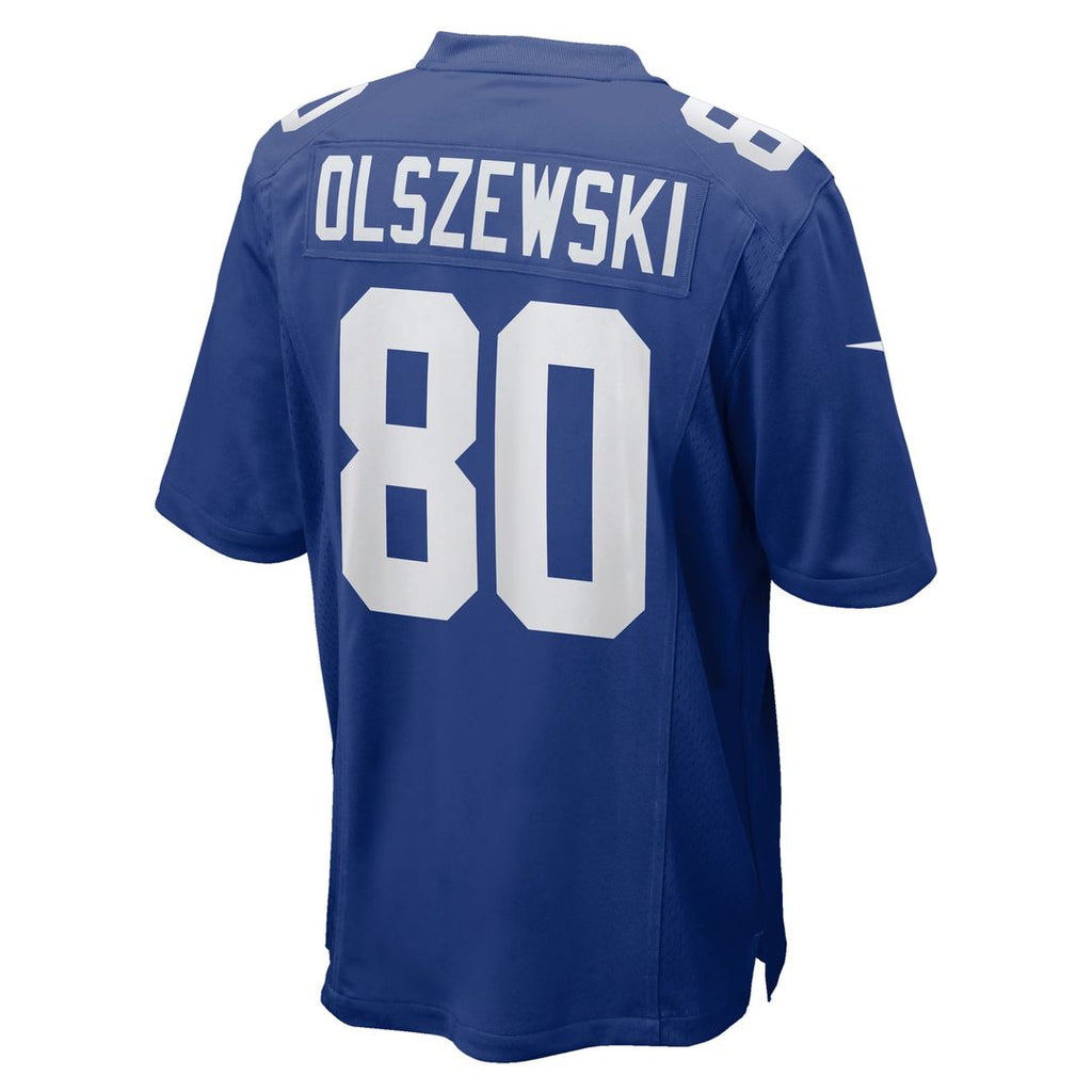 New York Giants Gunner Olszewski Nike Royal Team Game Jersey product image 3, provided for visual reference and product