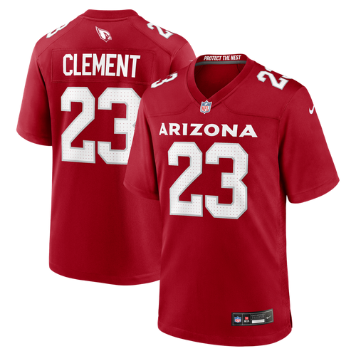Arizona Cardinals Corey Clement Nike Cardinal Team Game Jersey product image 1, provided for visual reference and product