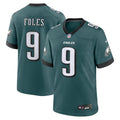 Philadelphia Eagles Nick Foles Nike Midnight Green Team Retired Player Game Jersey product image 1, provided for visual