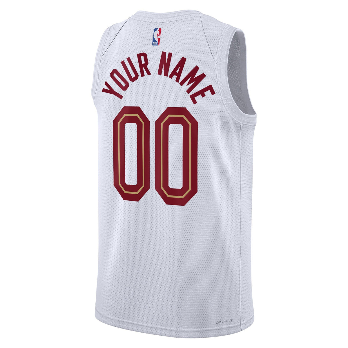 Cleveland Cavaliers Nike Association Swingman Jersey - Custom - Unisex product image 3, provided for visual reference and
