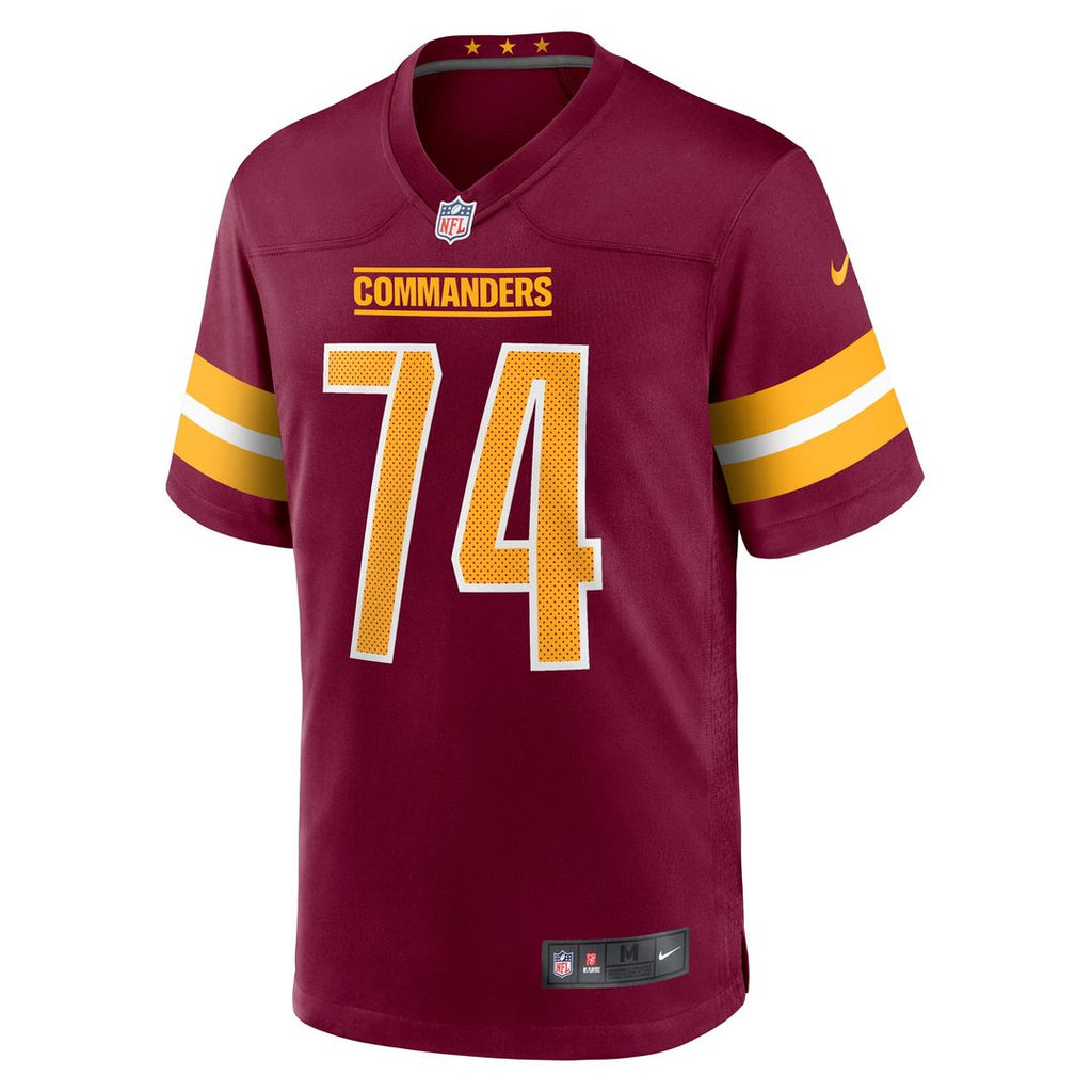 Washington Commanders Brandon Coleman Nike Burgundy Game Jersey product image 2, provided for visual reference and product