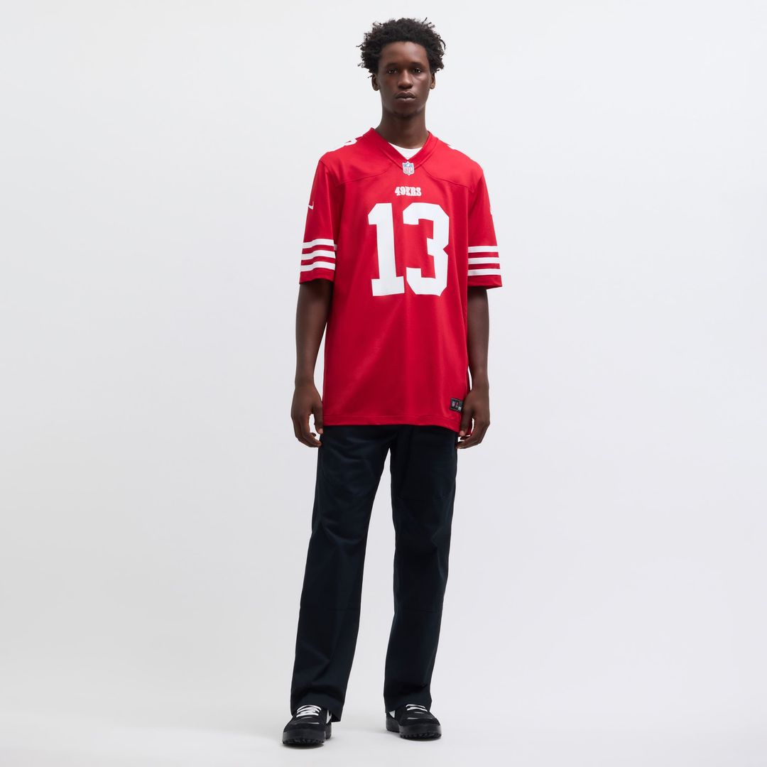 San Francisco 49ers Brock Purdy Nike White Game Player Jersey product image 12, provided for visual reference and product