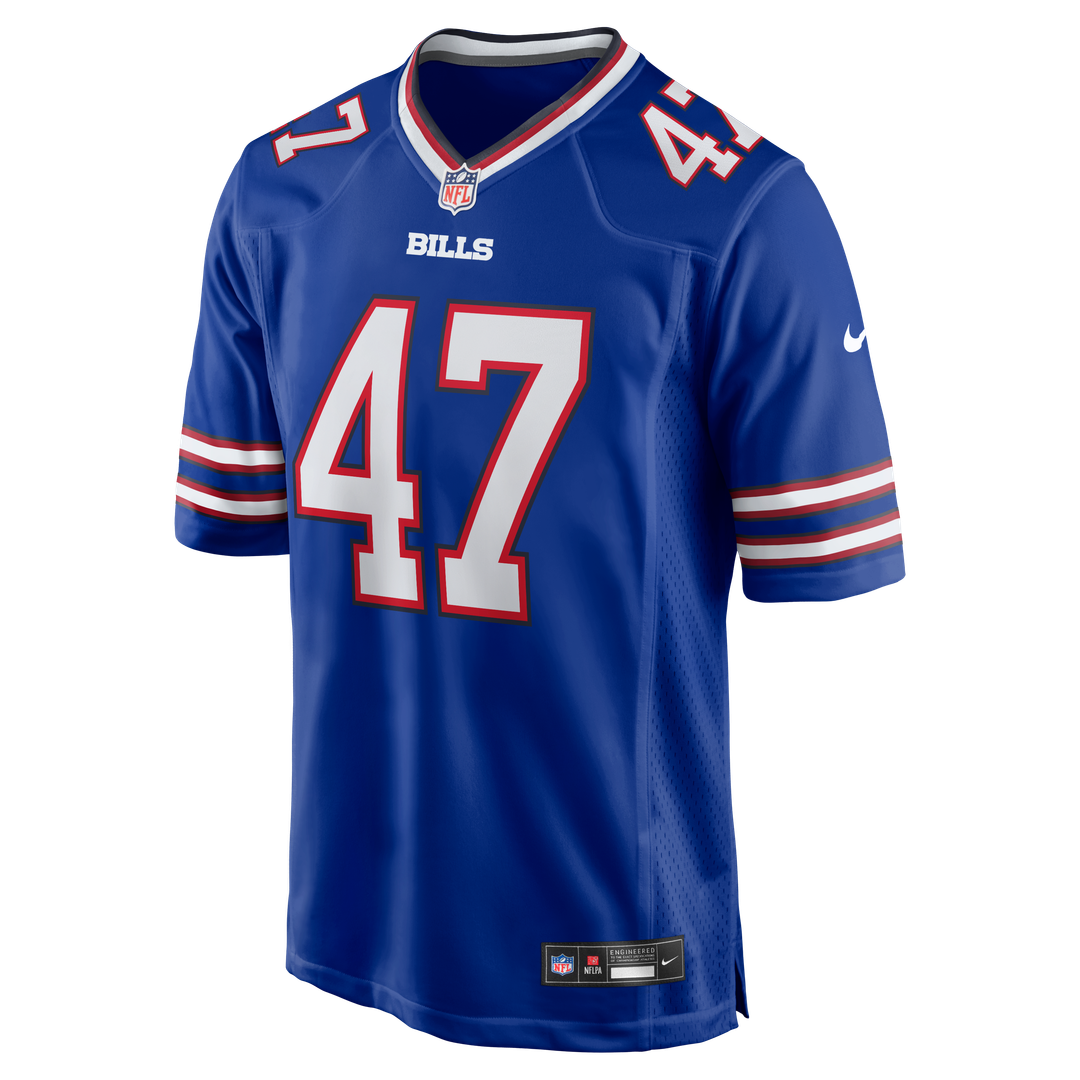 Buffalo Bills Christian Benford Nike Royal Game Jersey product image 2, provided for visual reference and product detail