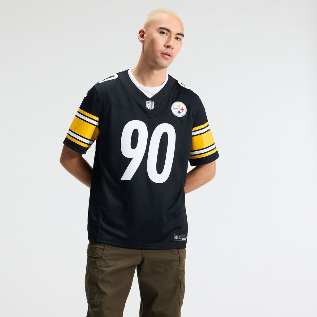 Pittsburgh Steelers T.J. Watt Nike Gold Alternate Vapor F.U.S.E. Stitched Limited Jersey product image 8, provided for
