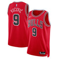 Chicago Bulls Nike Icon Edition Swingman Jersey - Red - Nikola Vučević - Unisex product image 1, provided for visual