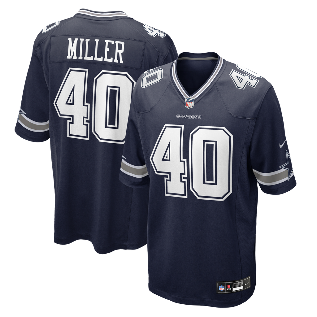 Dallas Cowboys Von Miller Nike White Game Jersey product image 7, provided for visual reference and product detail review