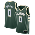 Milwaukee Bucks Nike Icon Swingman Jersey - Green - Brayden Burries - Unisex product image 1, provided for visual reference