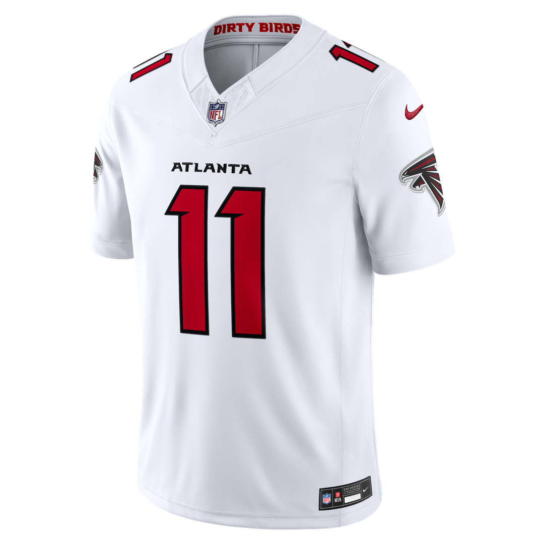 Atlanta Falcons Jalon Walker Nike White Vapor F.U.S.E. Stitched Limited Jersey product image 10, provided for visual