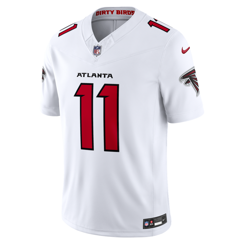 Atlanta Falcons Jalon Walker Nike Red Team Vapor F.U.S.E. Stitched Limited Jersey product image 18, provided for visual