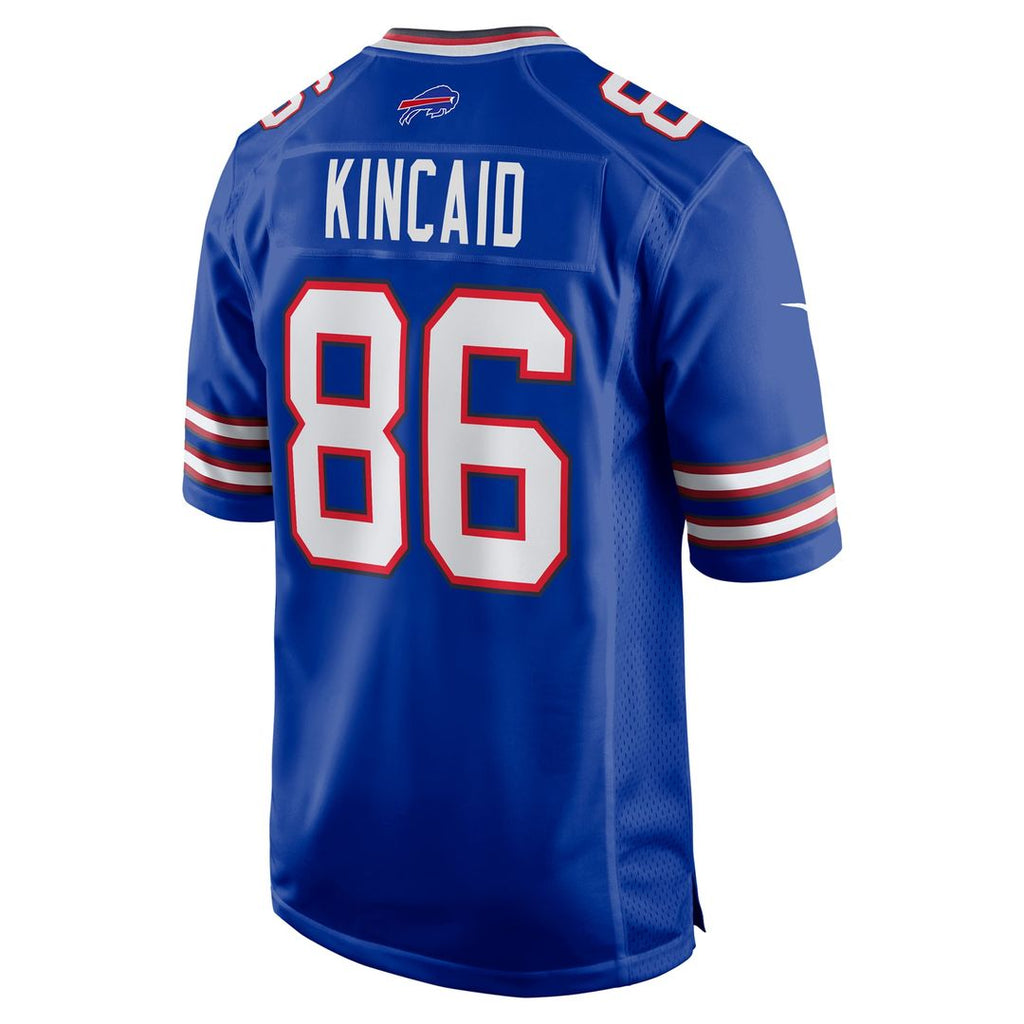 Buffalo Bills Dalton Kincaid Nike Royal Game Jersey product image 3, provided for visual reference and product detail review