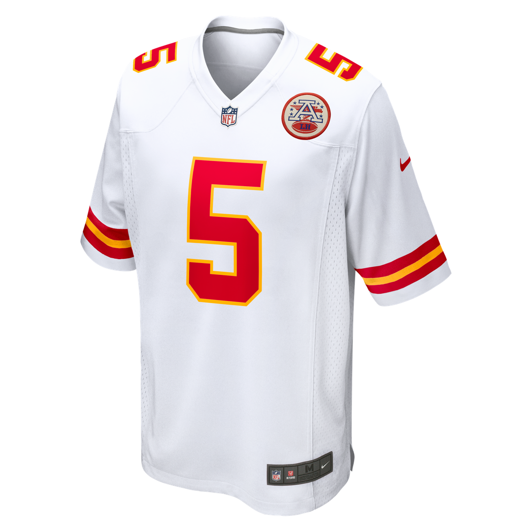Kansas City Chiefs Mansoor Delane Nike Red Team Game Jersey product image 14, provided for visual reference and product