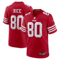San Francisco 49ers Jerry Rice Nike Scarlet Retired Game Player Jersey product image 1, provided for visual reference and