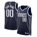 Dallas Mavericks Jordan Statement Swingman Jersey - Custom - Unisex product image 1, provided for visual reference and