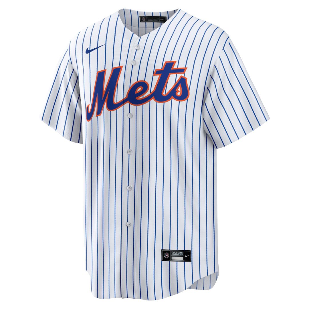 New York Mets Dwight Gooden Nike White Home Replica Player Jersey product image 2, provided for visual reference and product