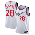 Los Angeles Clippers Nike Replica Association Edition Swingman Jersey - White - Rui Hachimura - Unisex product image 1,