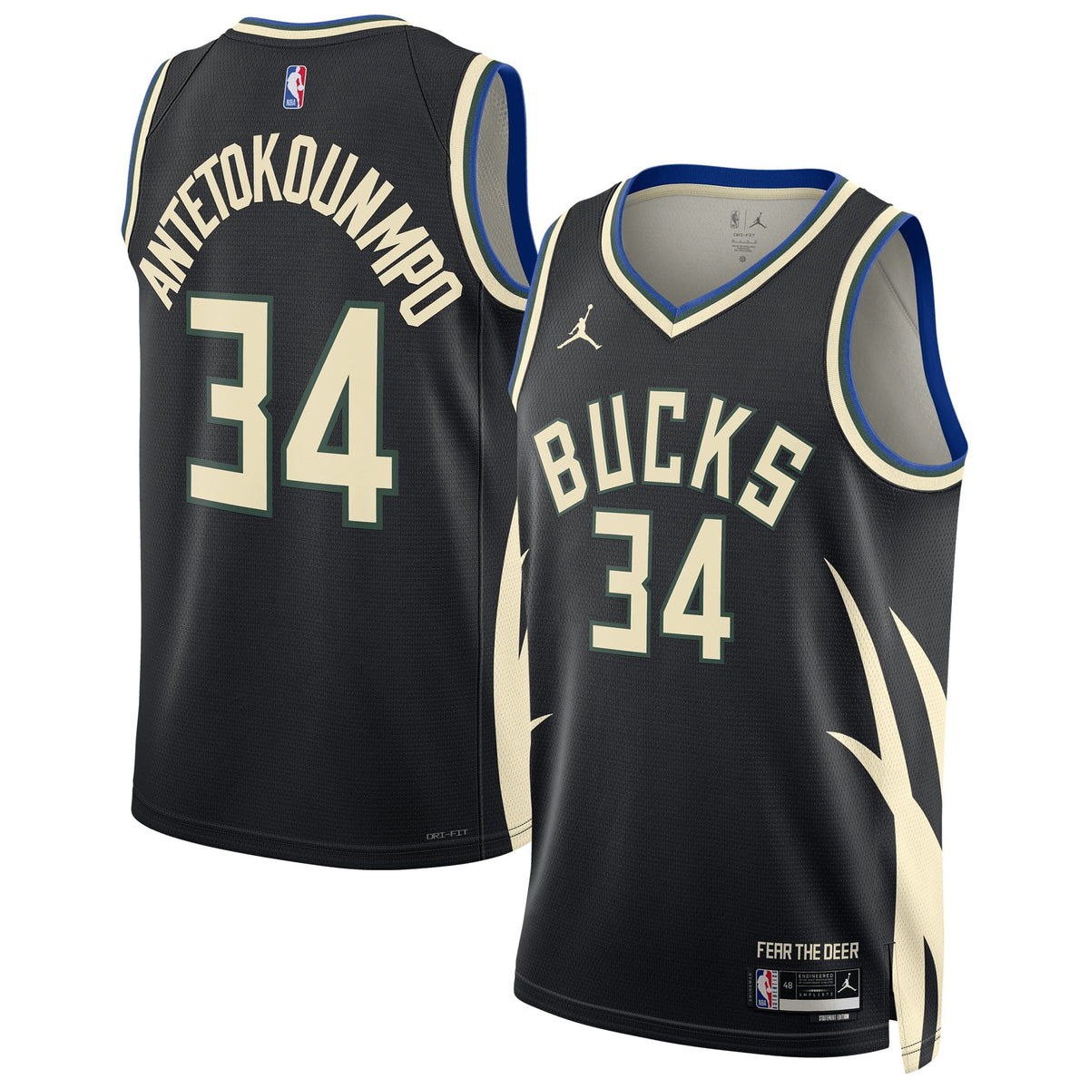 Milwaukee Bucks Giannis Antetokounmpo Nike Jordan Dri-FIT product image 1