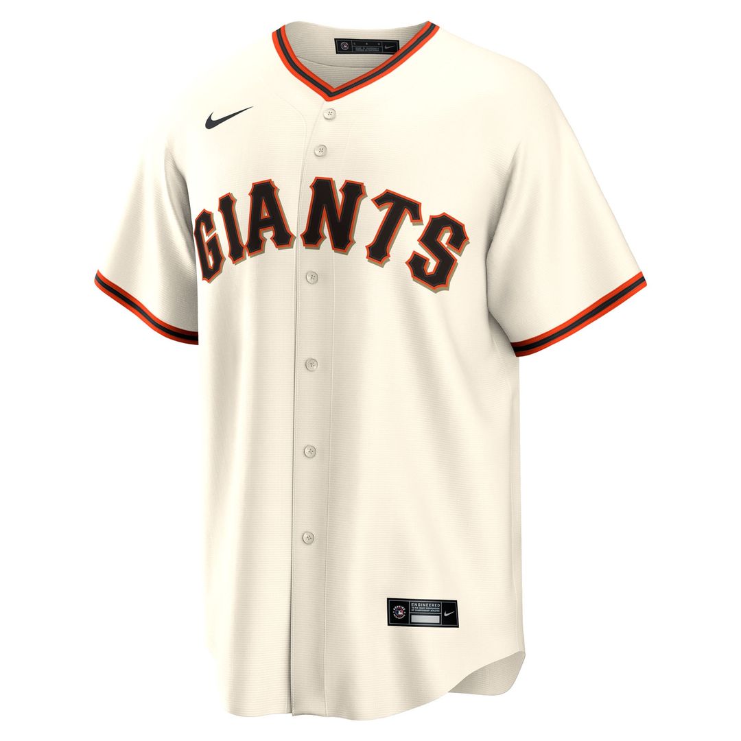 San Francisco Giants Rafael Devers Nike White Home Replica Player Jersey product image 2, provided for visual reference and