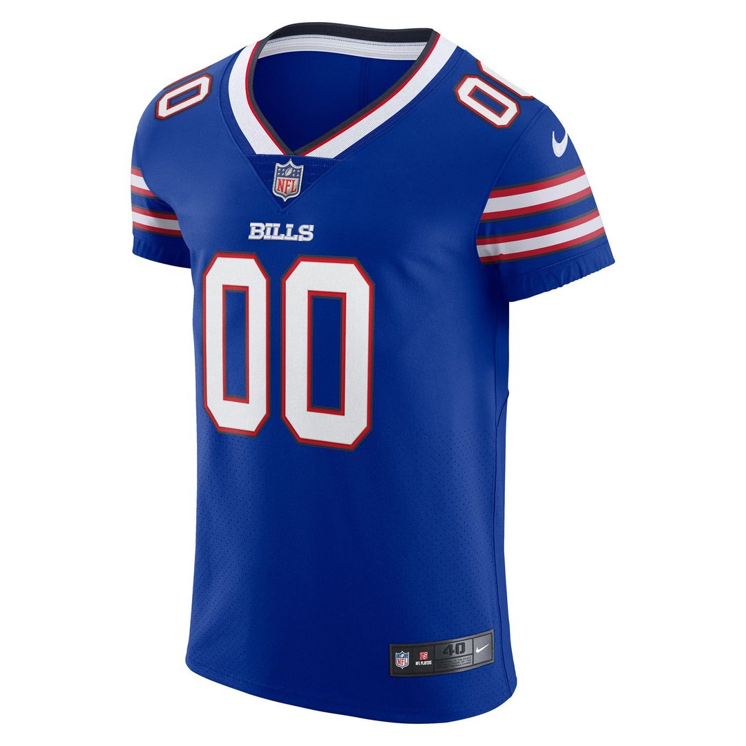 Buffalo Bills Nike Royal Vapor Elite Custom Jersey product image 2, provided for visual reference and product detail review