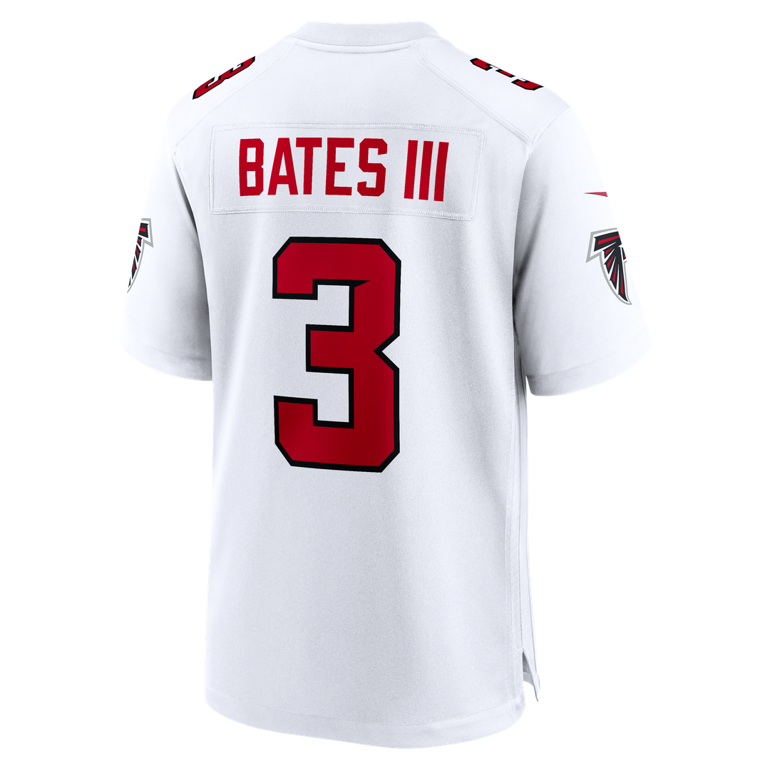 Atlanta Falcons Jessie Bates III Nike White Game Jersey product image 3, provided for visual reference and product detail