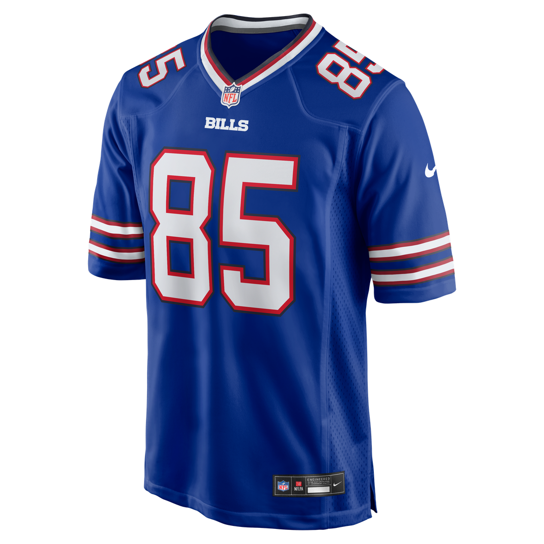 Buffalo Bills Jackson Hawes Nike Royal Team Game Jersey product image 2, provided for visual reference and product detail