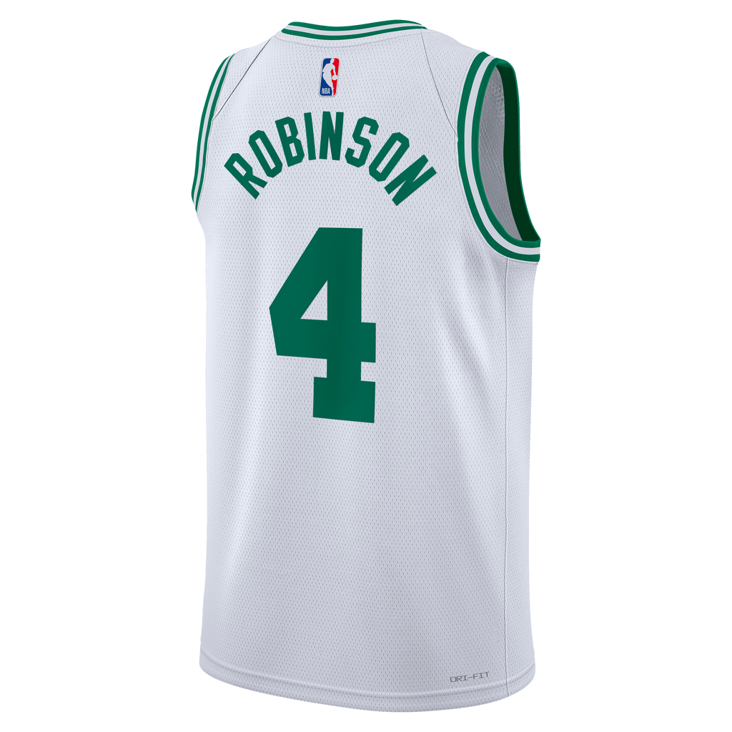 Boston Celtics Association Edition Swingman Jersey - White - Mitchell Robinson - Unisex product image 4, provided for visual