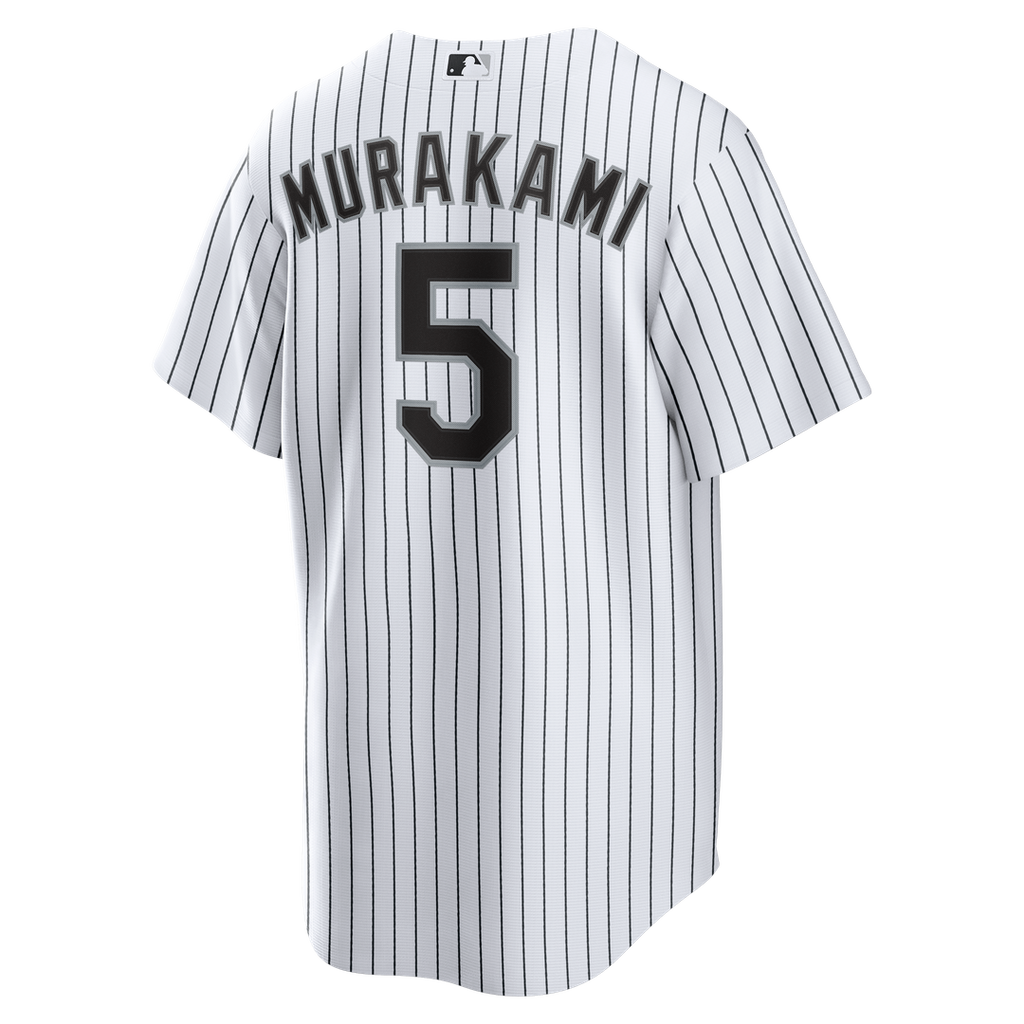Chicago White Sox Munetaka Murakami Nike White Home Replica Jersey product image 3, provided for visual reference and