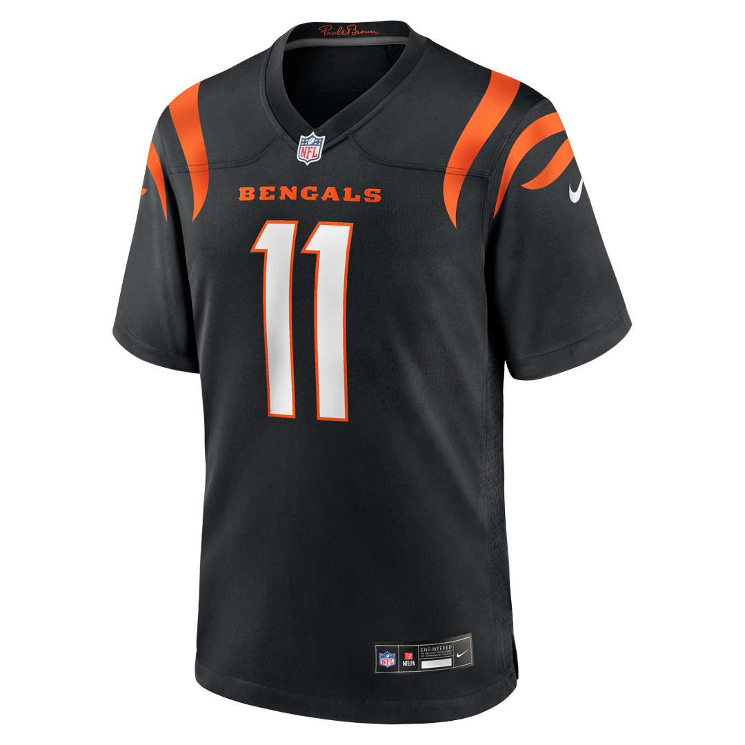 Cincinnati Bengals Josh Johnson Nike Black Team Game Jersey product image 2, provided for visual reference and product