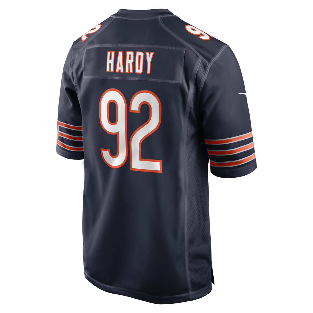 Chicago Bears Daniel Hardy Nike Navy Team Game Jersey product image 3, provided for visual reference and product detail