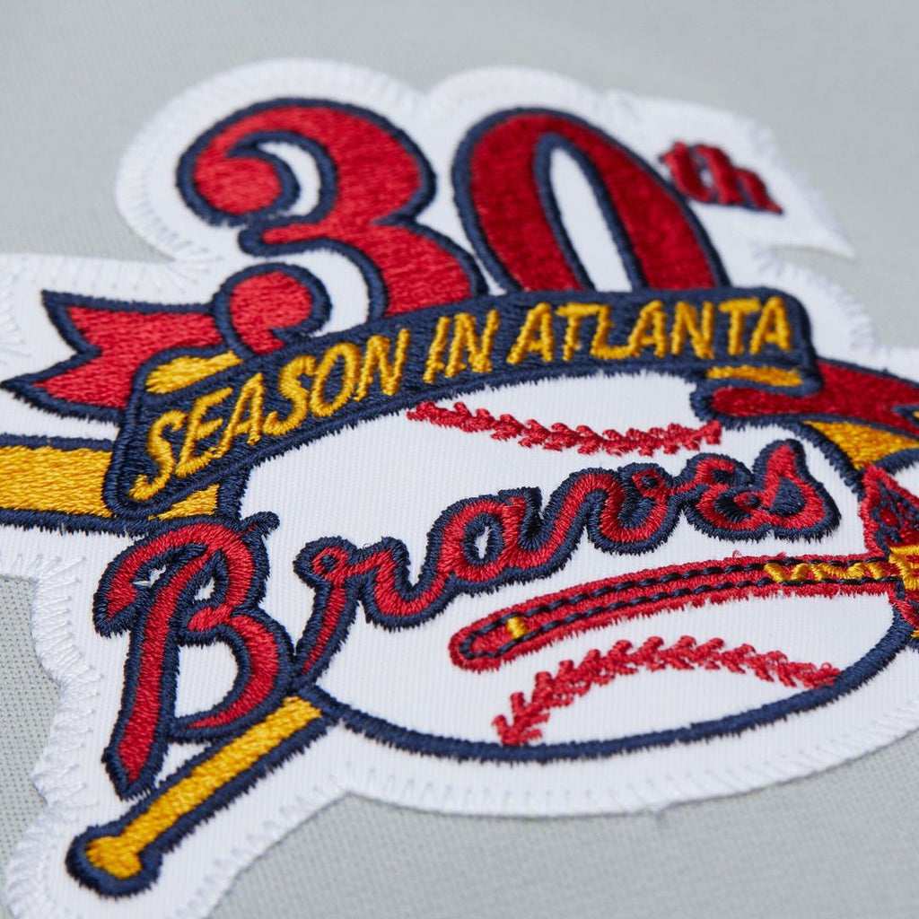 Atlanta Braves Fred McGriff Mitchell & Ness Gray 1995 Throwback Authentic Jersey product image 9, provided for visual