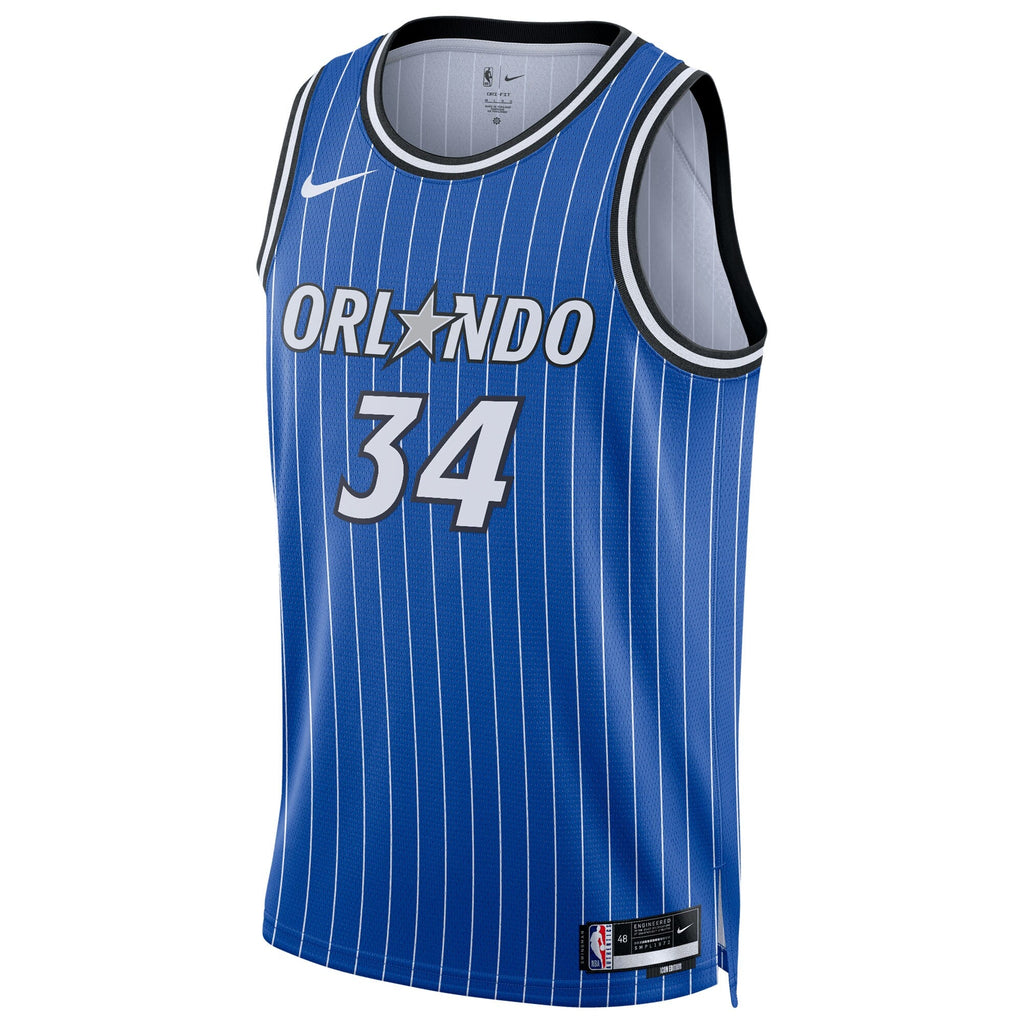 Orlando Magic Nike Replica Icon Edition Swingman Jersey - Blue - Wendell Carter Jr. - Unisex product image 3, provided for