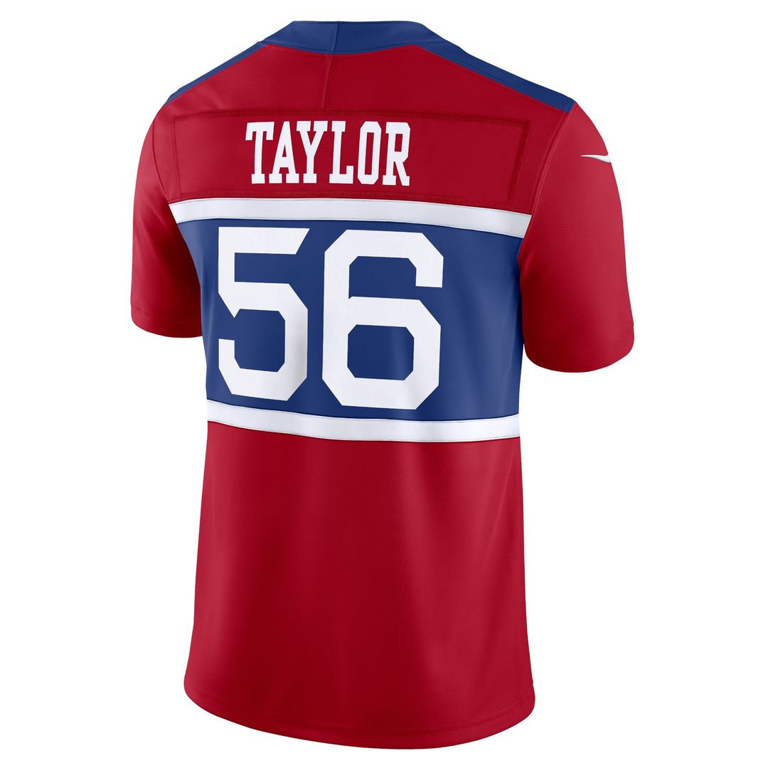 New York Giants Lawrence Taylor Nike Century Red Alternate Vapor F.U.S.E. Retired Player Limited Jersey product image 3,
