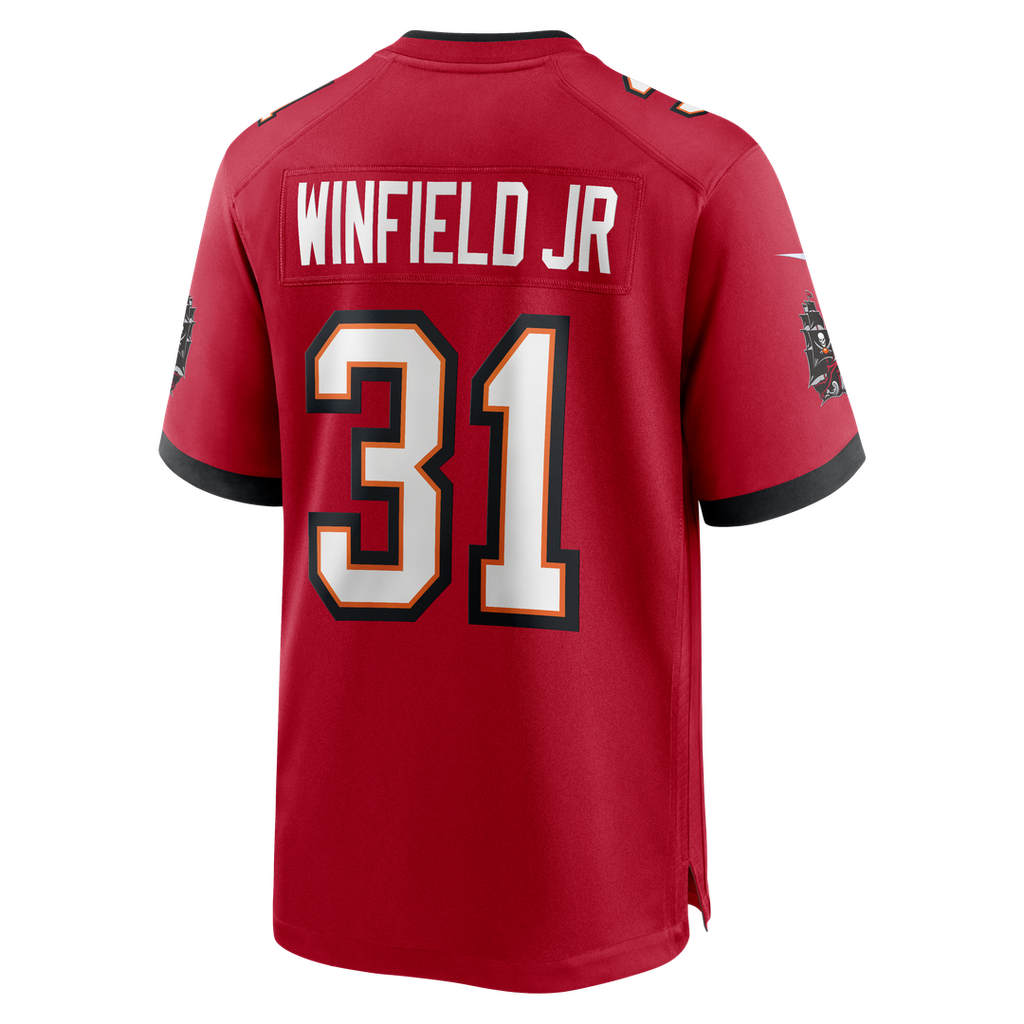 Tampa Bay Buccaneers Antoine Winfield Jr. Nike Red Game Jersey product image 3, provided for visual reference and product