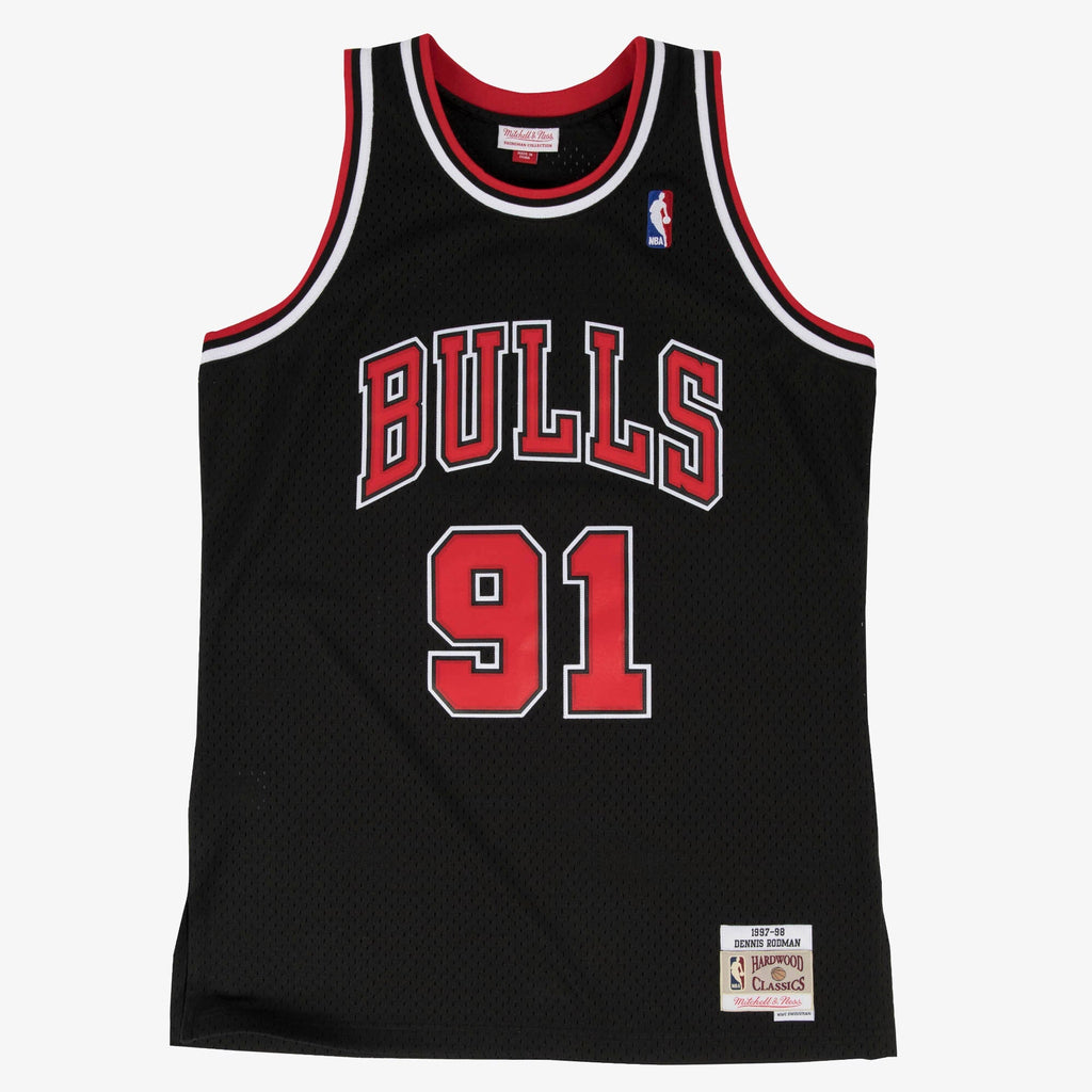 Chicago Bulls Mitchell & Ness Swingman Jersey Alternate Dennis Rodman 1997 product image 2, provided for visual reference