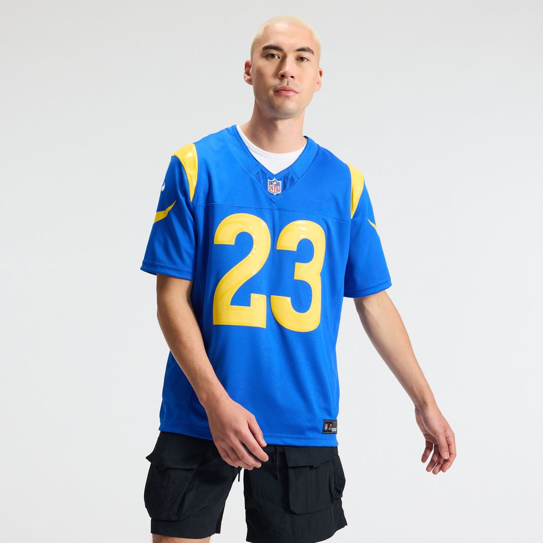 Los Angeles Rams Kyren Williams Nike Royal Team Vapor F.U.S.E. Stitched Limited Jersey product image 16, provided for visual
