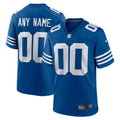 Indianapolis Colts Nike Royal Alternate Custom Jersey product image 1, provided for visual reference and product detail