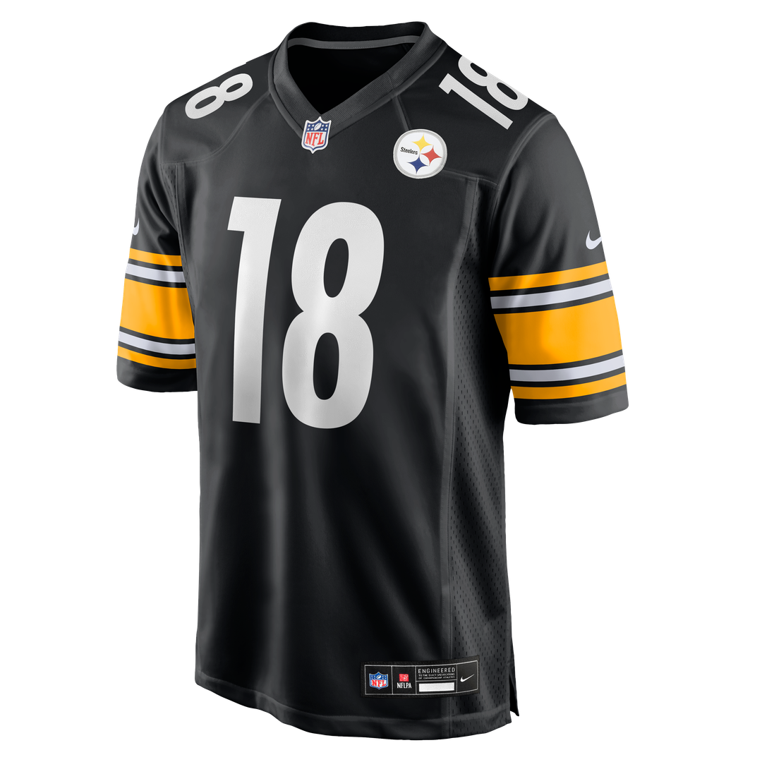 Pittsburgh Steelers Will Howard Nike Black Team Game Jersey product image 2, provided for visual reference and product