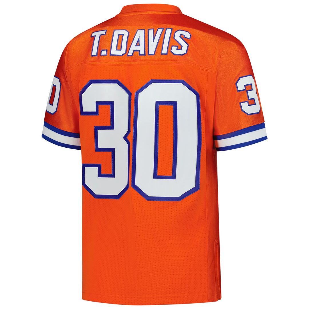 Denver Broncos Terrell Davis Mitchell & Ness Orange 1995 Authentic Throwback Retired Player Jersey product image 3, provided