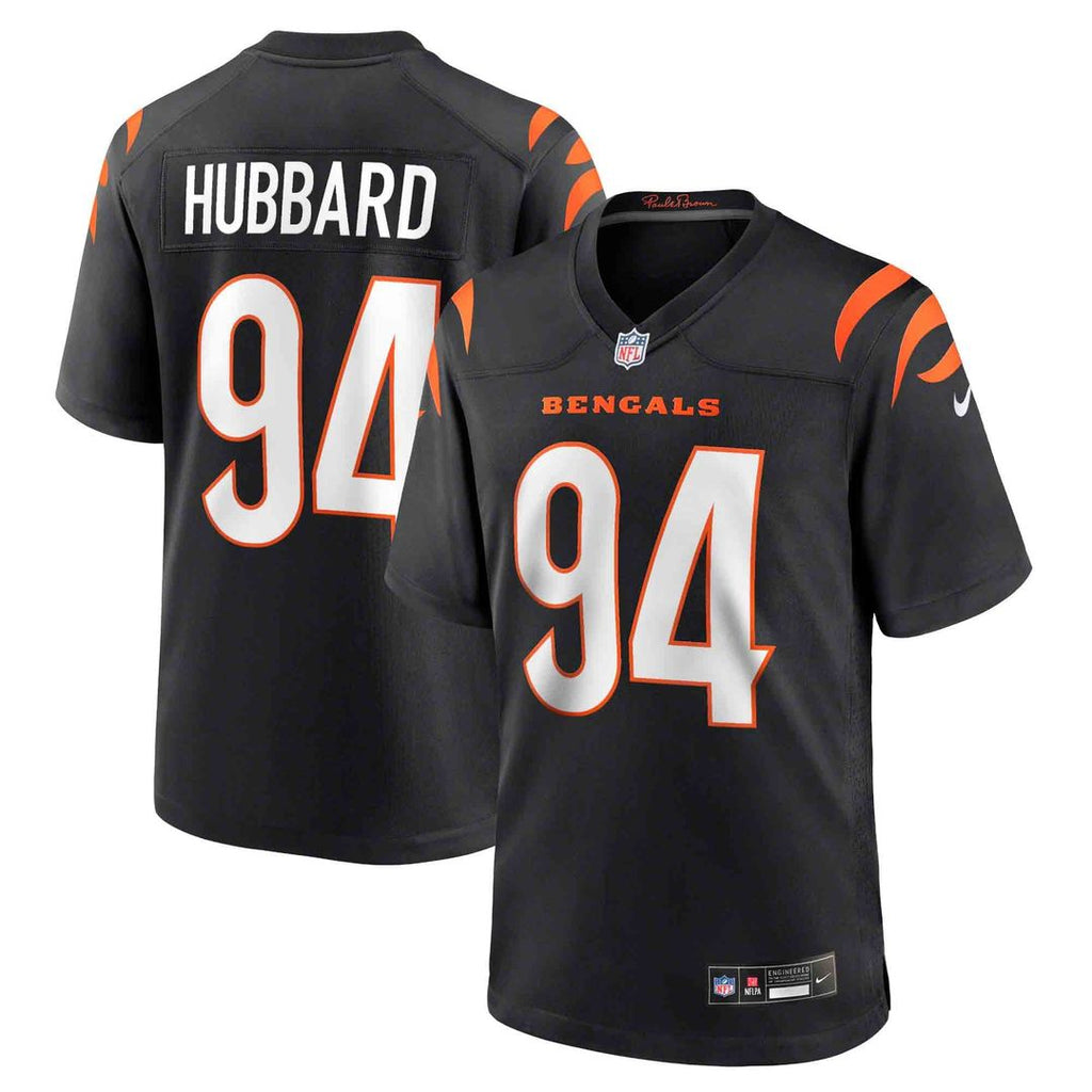 Cincinnati Bengals Sam Hubbard Nike Black Player Game Jersey product image 1, provided for visual reference and product